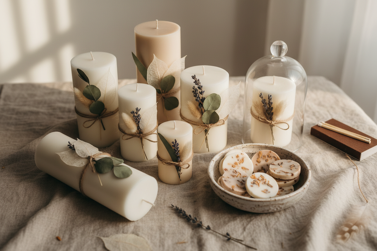 Velas y ceras aromáticas