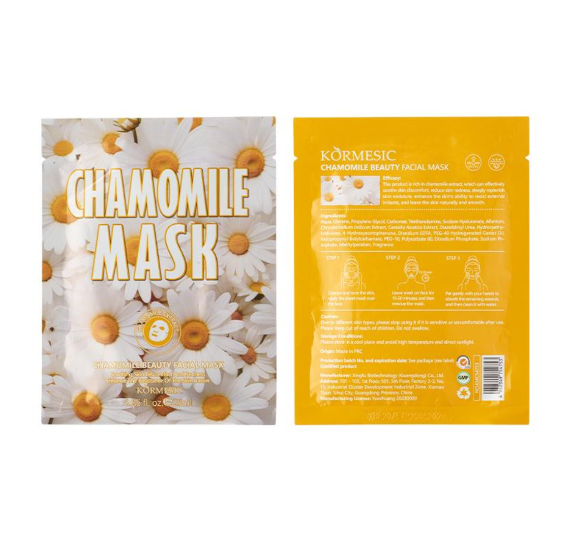 Mascarilla Facial Calm Chamomile