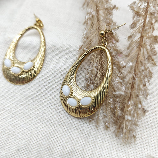 Pendientes Piedra Blanca