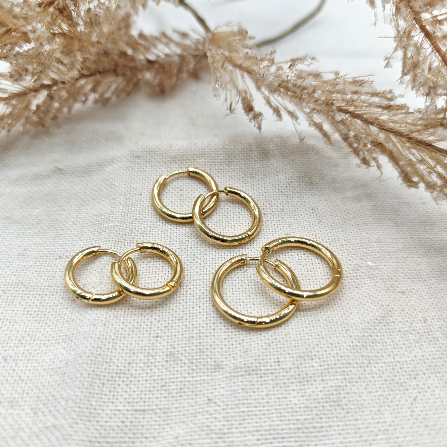 Pendientes Triple Aro