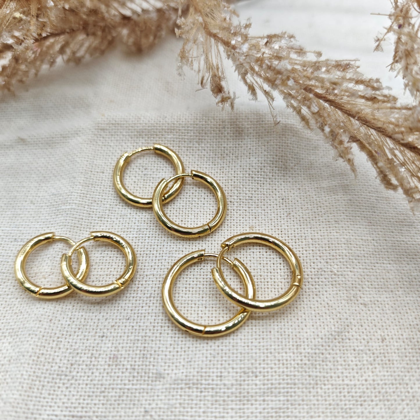 Pendientes Triple Aro