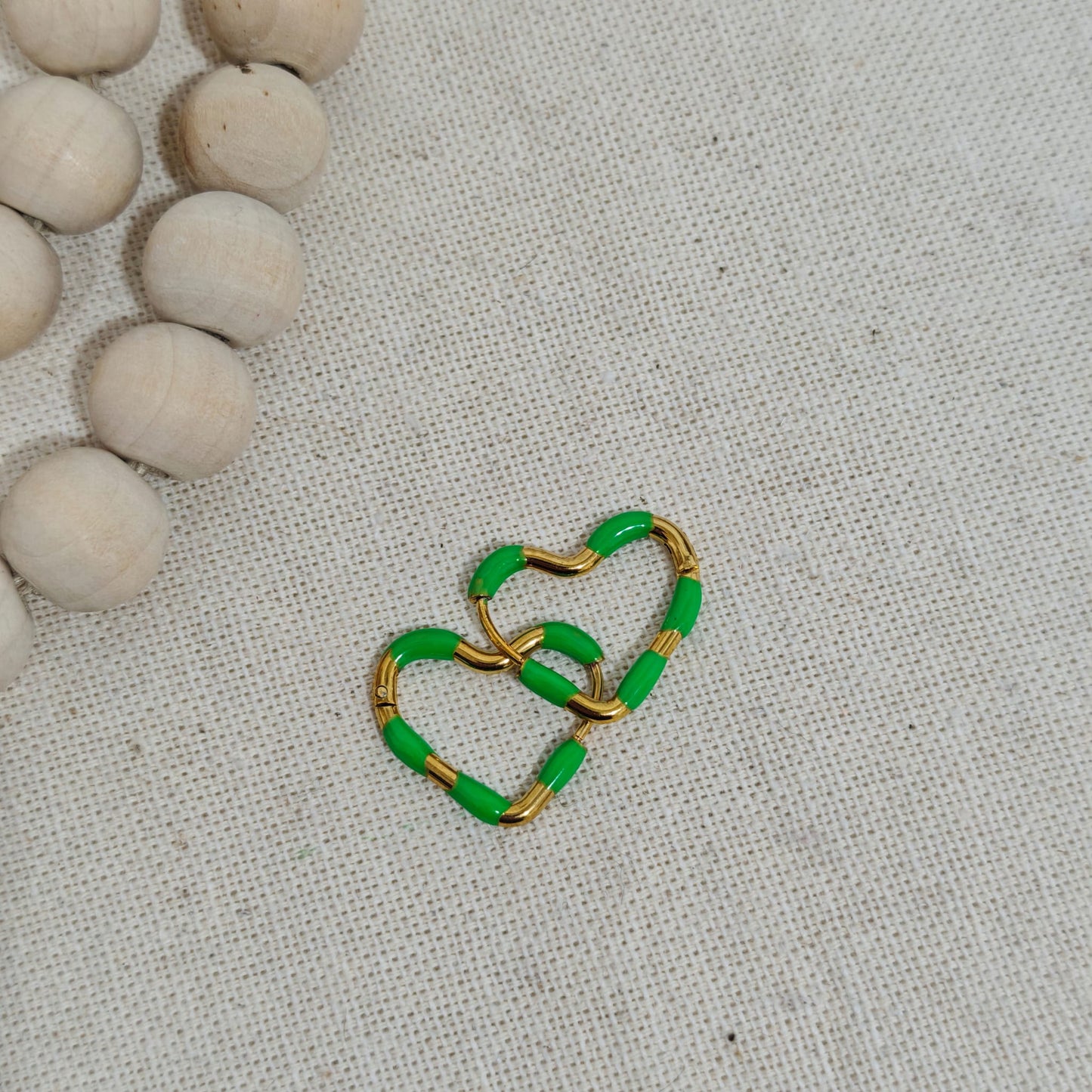 Pendientes Corazón Color Pop