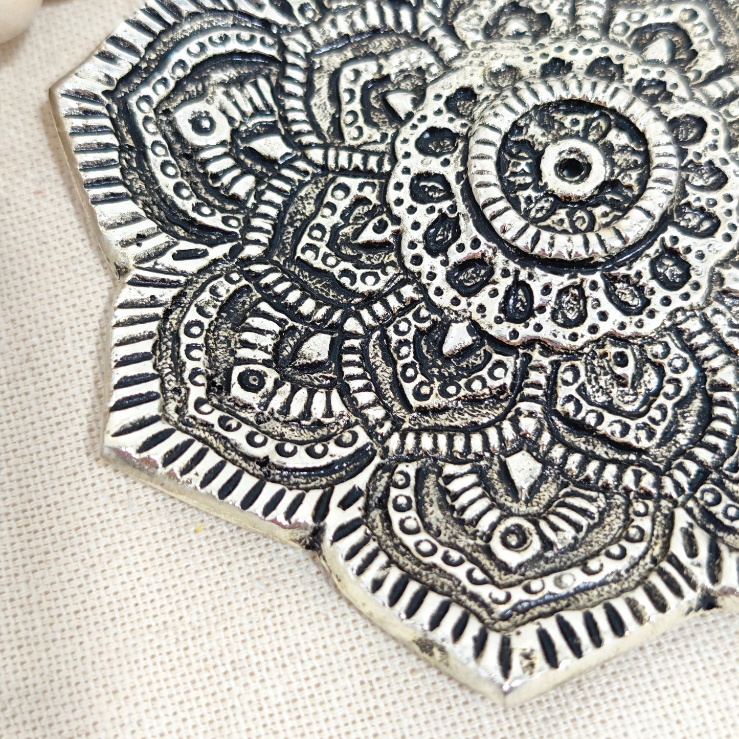 Platillo Mandala Metálico