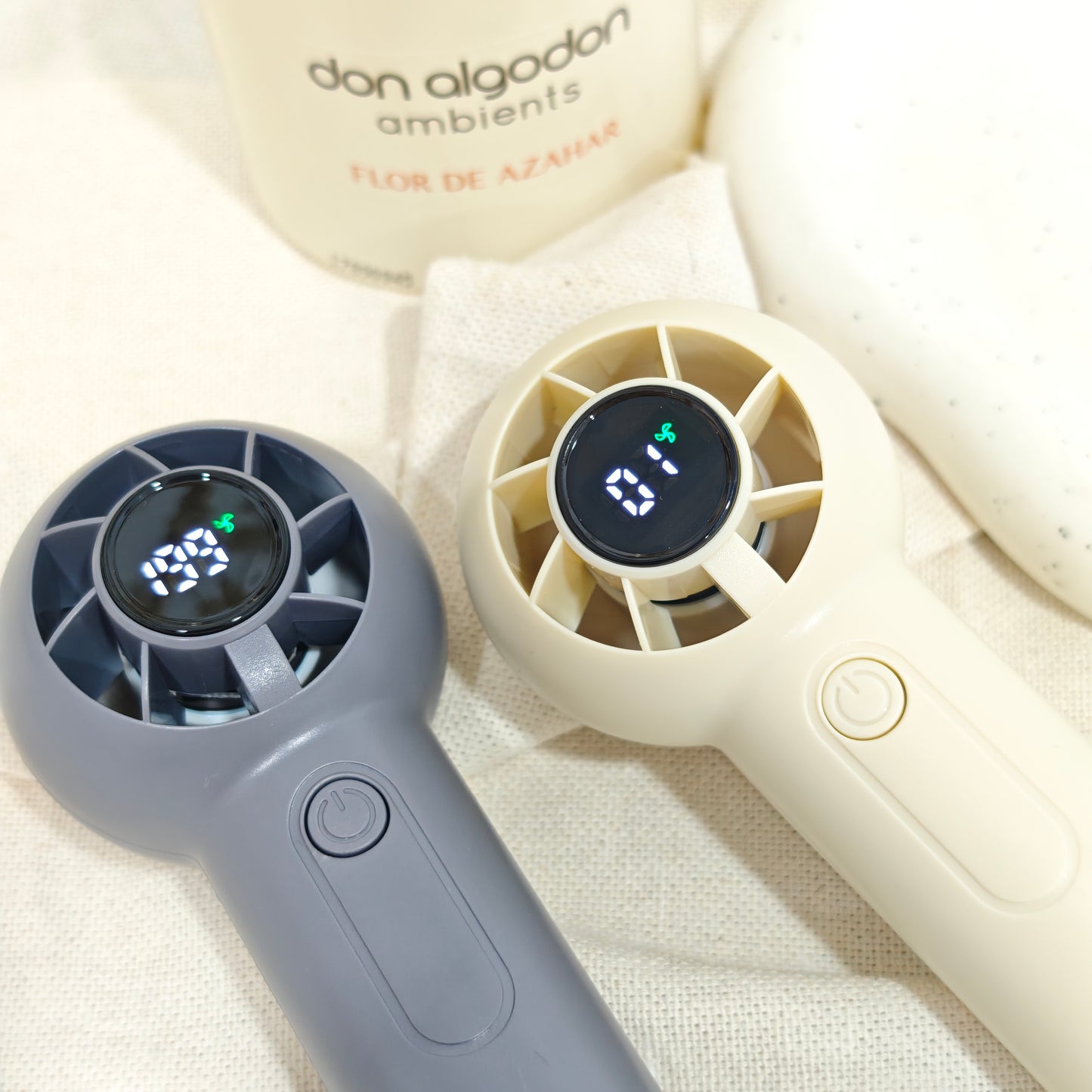 Mini Ventilador Digital Recargable