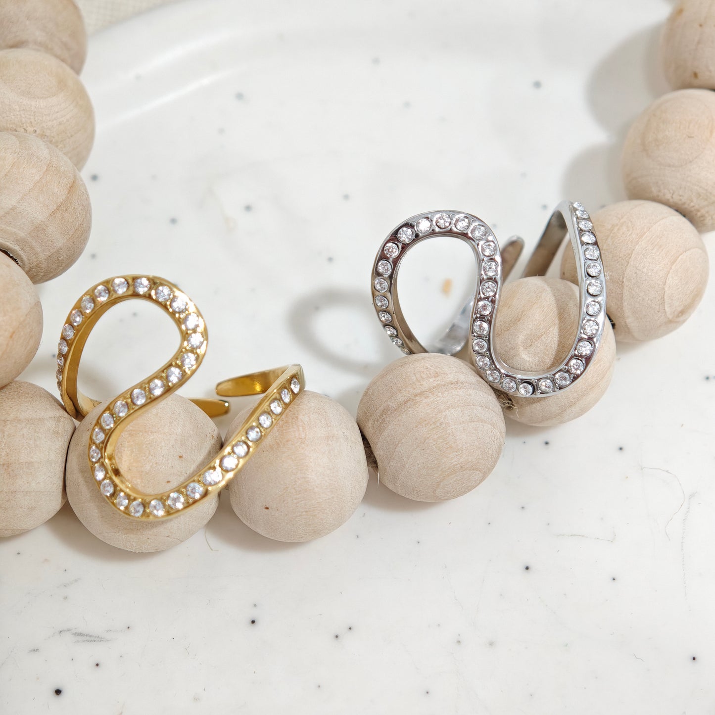 Anillo Serpentina Lumière