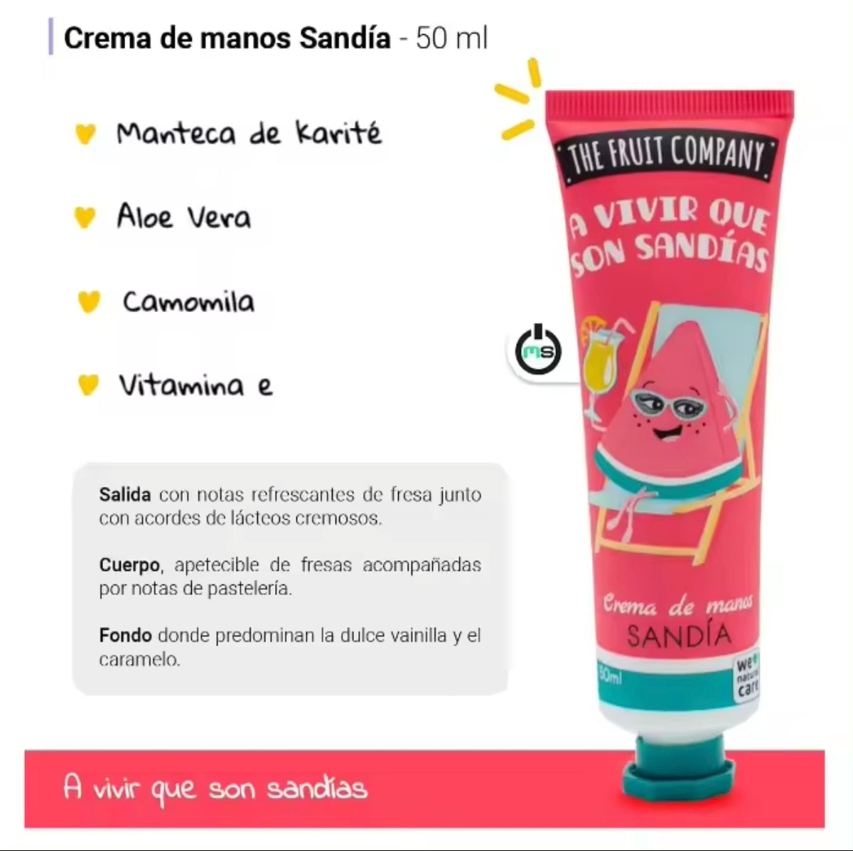 Set The Fruit Company Sandía