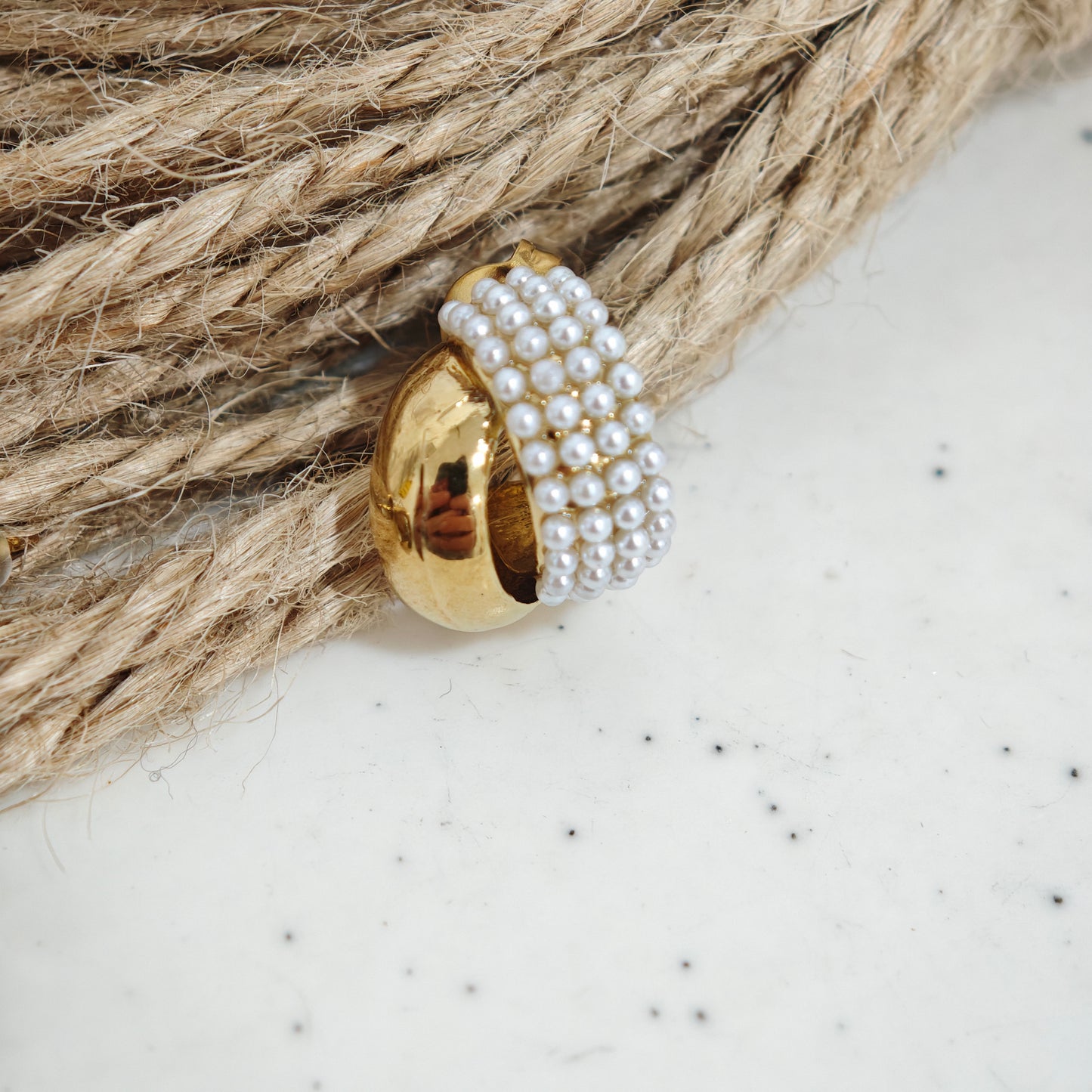 Pendientes Perla Celeste