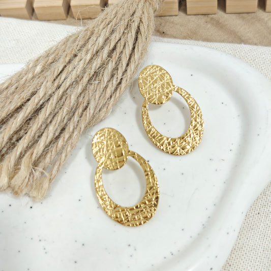 Pendientes Aura Dorada