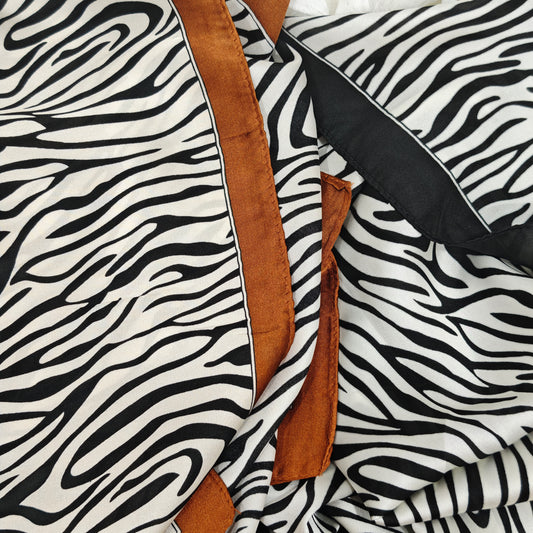 Pañuelo Satinado Zebra