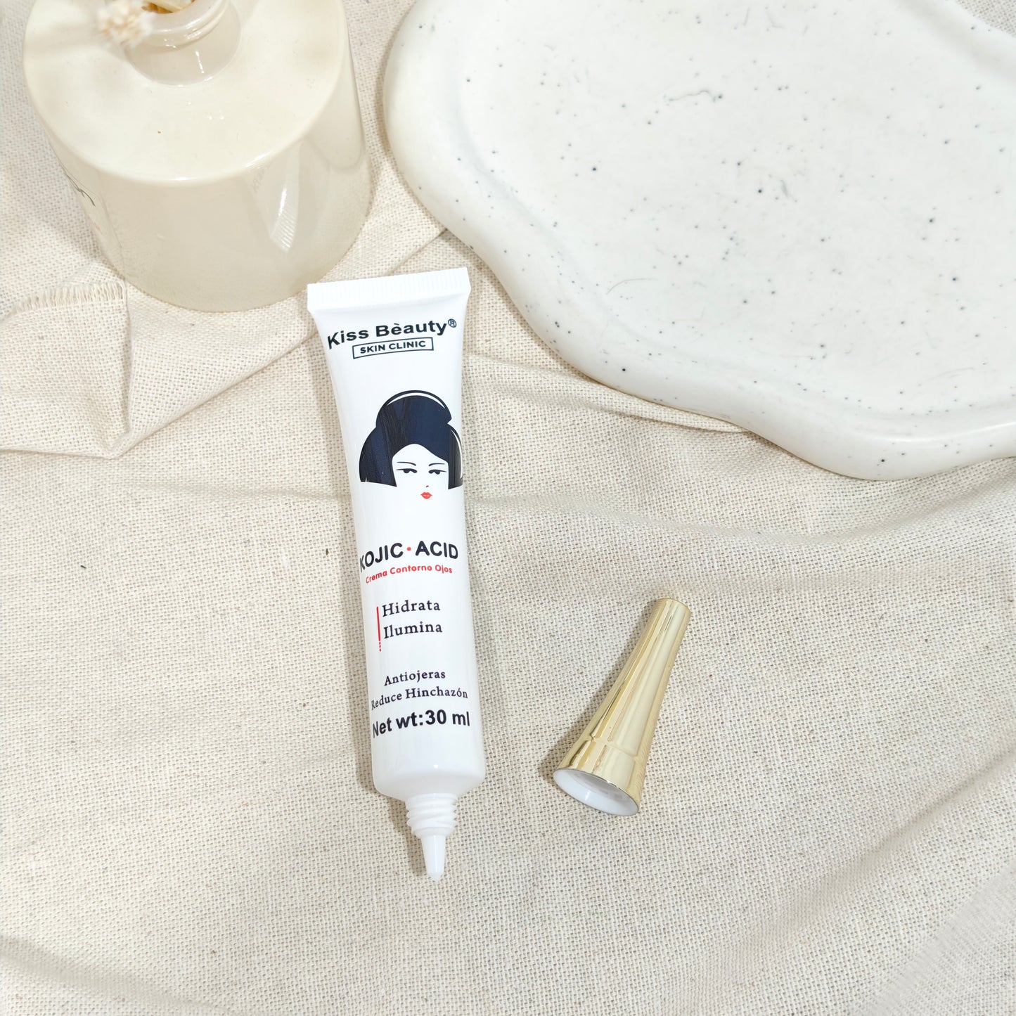 Crema Contorno de Ojos con Ácido Kójico
