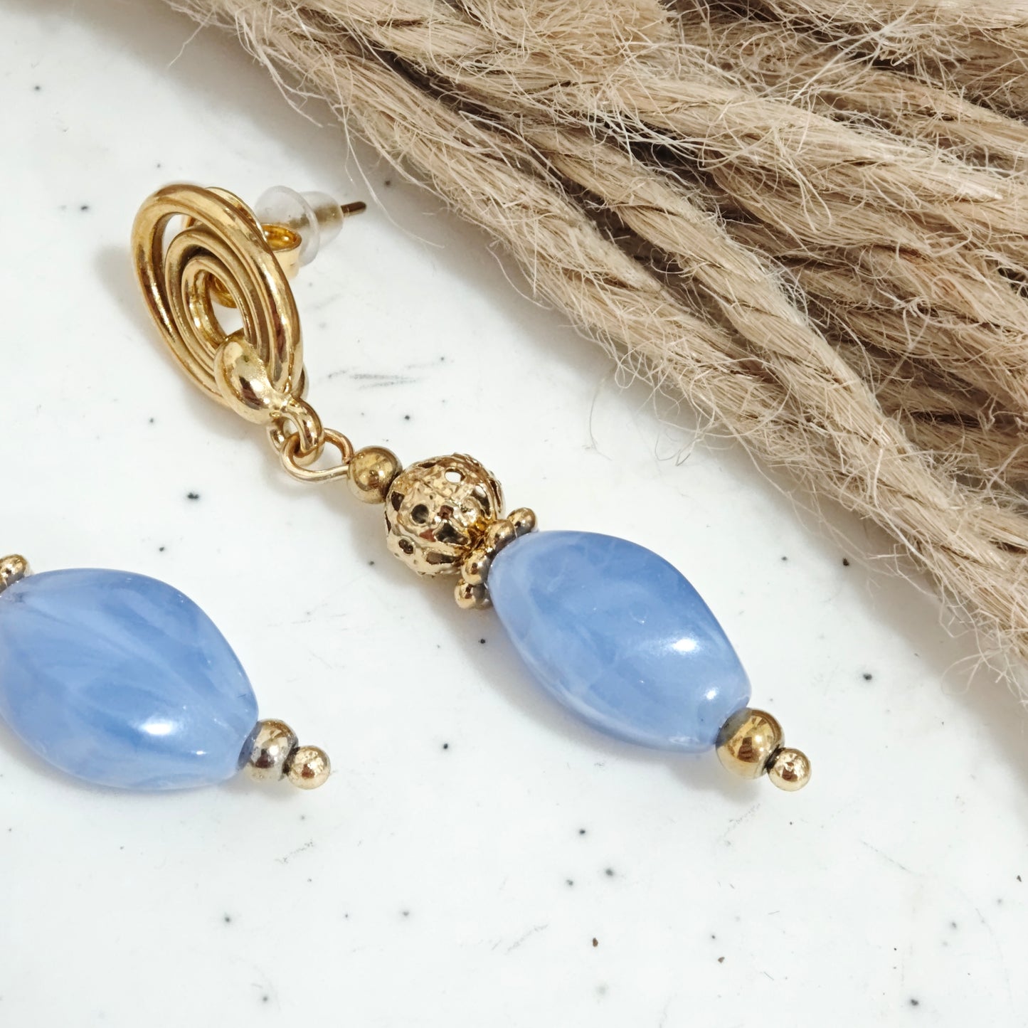 Pendientes Arena Blanca