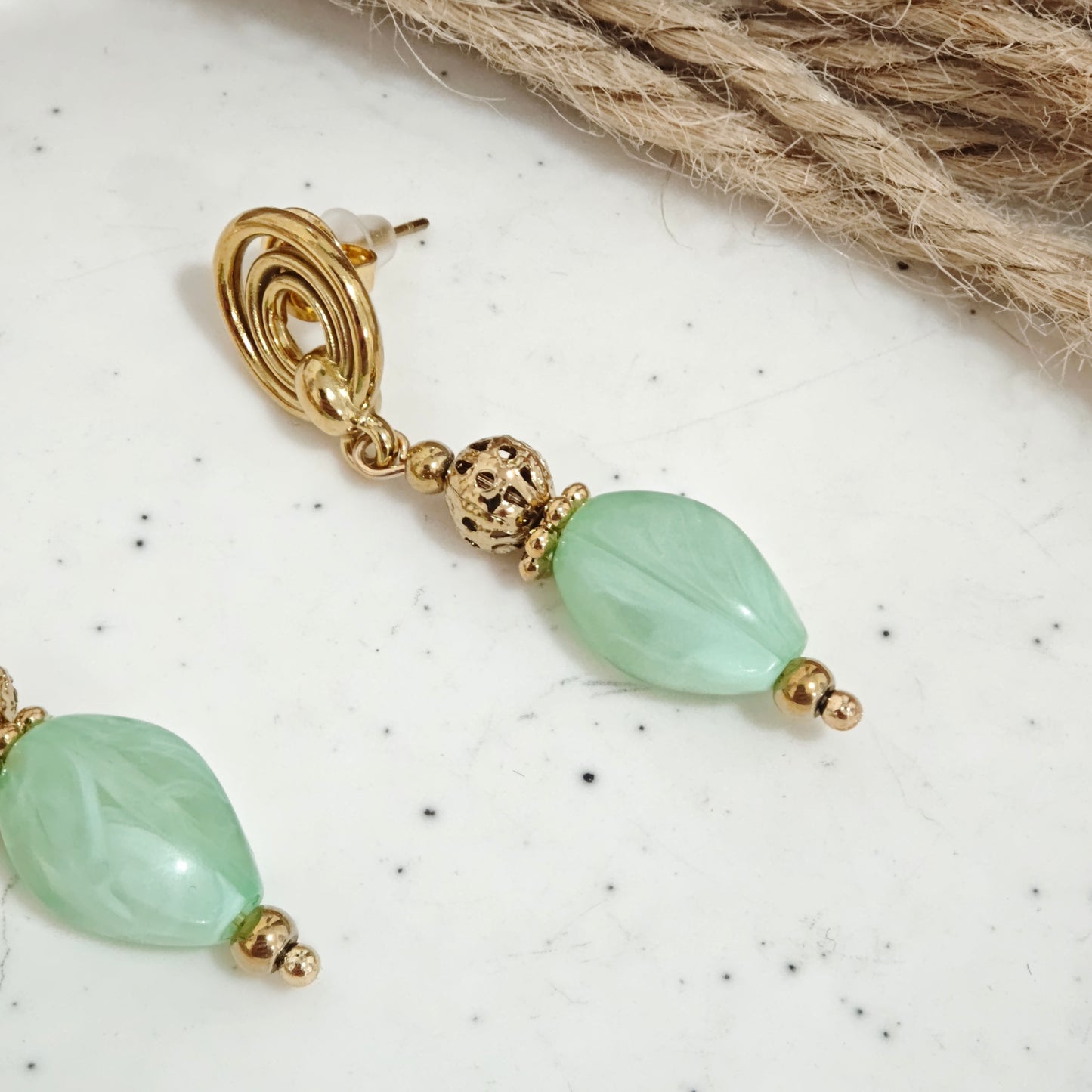 Pendientes Arena Blanca