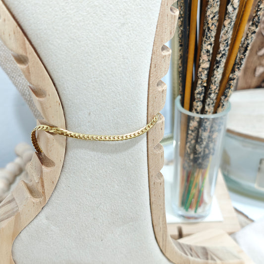 Tobillera Golden Snake