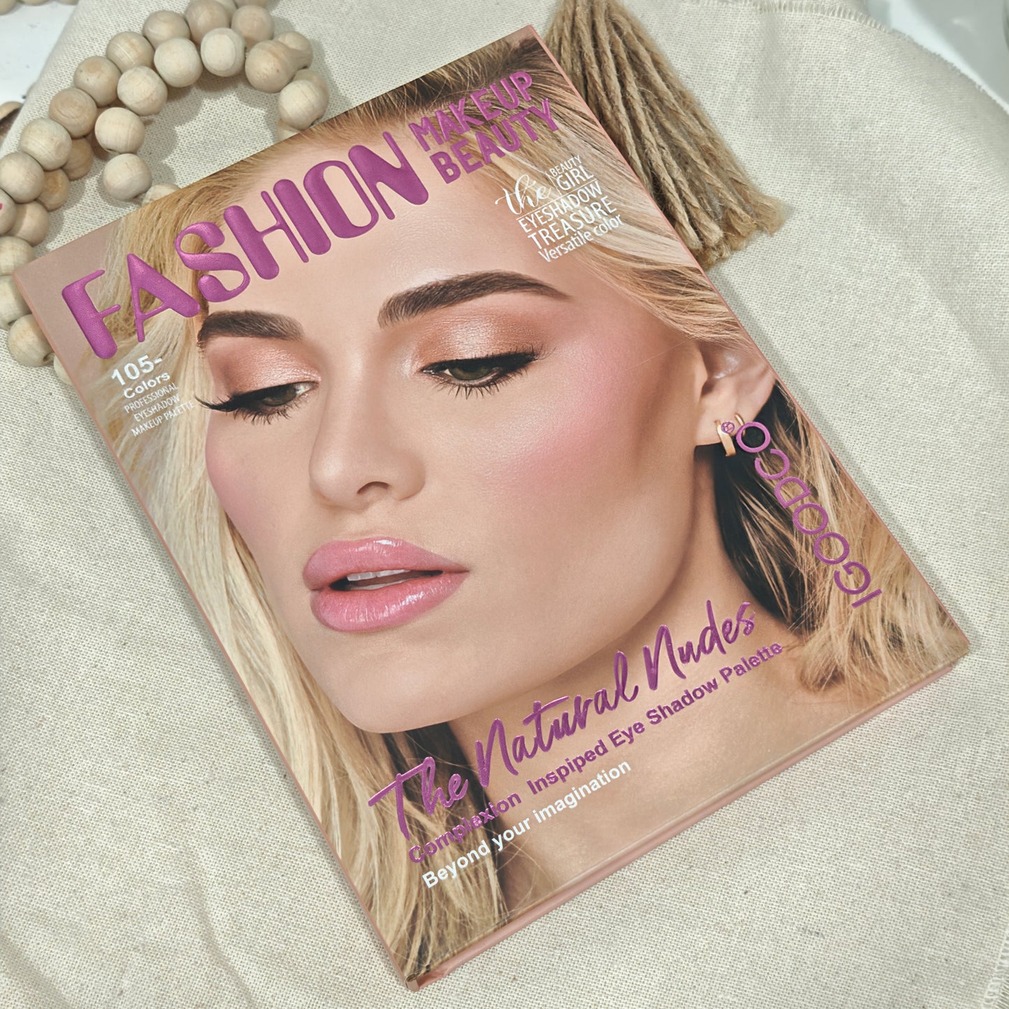 Paleta de Sombras Fashion Makeup Beauty – The Natural Nudes