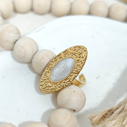 Anillo Imperia Nácar